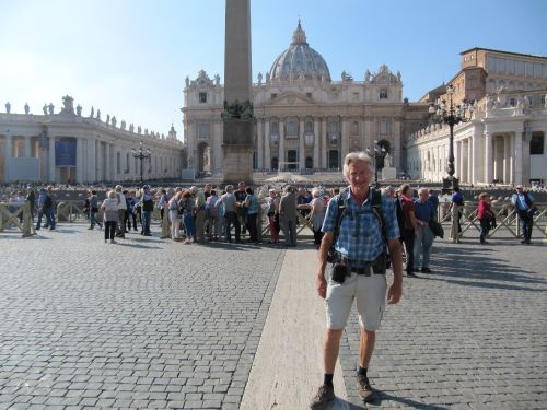 Als pelgrim op weg naar Rome